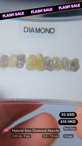 Natural Raw Diamond Deal (3.53 cts)